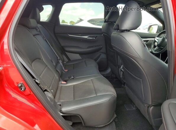 3PCAJ5FB3PF112911 2023 INFINITI QX50 Red Սալոնի հետևի տեսք