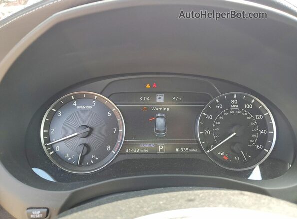 3PCAJ5FB3PF112911 2023 INFINITI QX50 Red Սարքավորումների վահանակի տեսք
