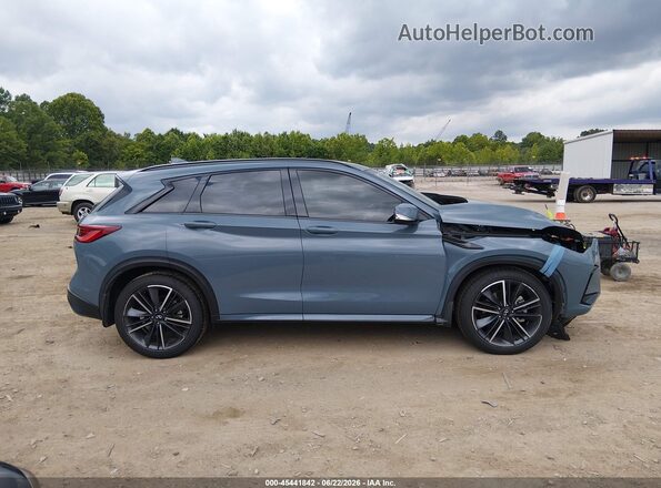 3PCAJ5FB5PF106043 2023 INFINITI QX50 Blue Vista interior trasera