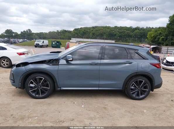 3PCAJ5FB5PF106043 2023 INFINITI QX50 Blue Vista interior de 360 grados