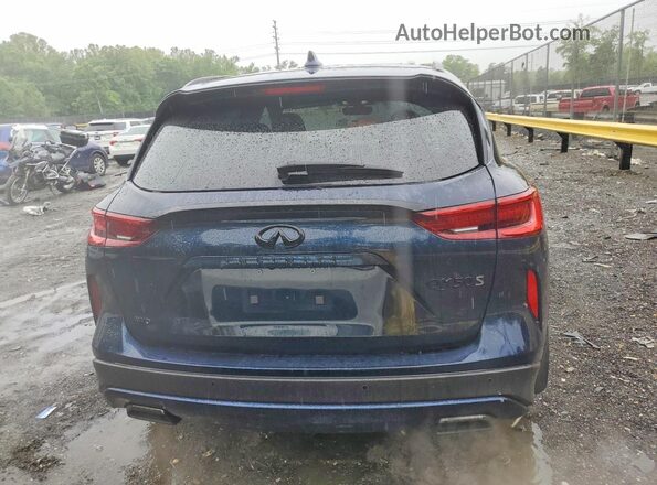 3PCAJ5FB5SF111364 2025 INFINITI QX50 Blue Vista trasera