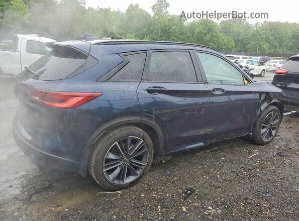 3PCAJ5FB5SF111364 2025 INFINITI QX50 Blue Trasero derecho