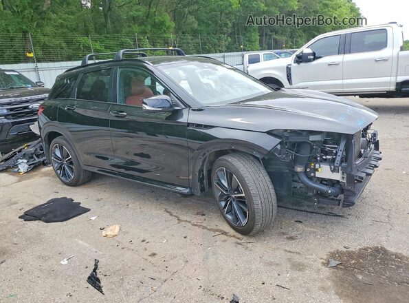 3PCAJ5FB9RF113872 2024 INFINITI QX50 Black Przód prawy