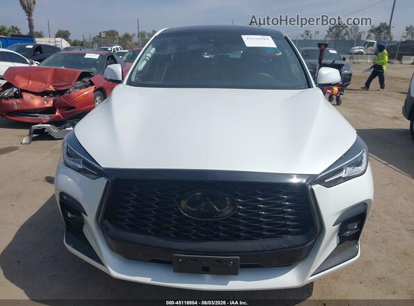3PCAJ5FBXPF113926 2023 INFINITI QX50 CV1 White Rear interior view
