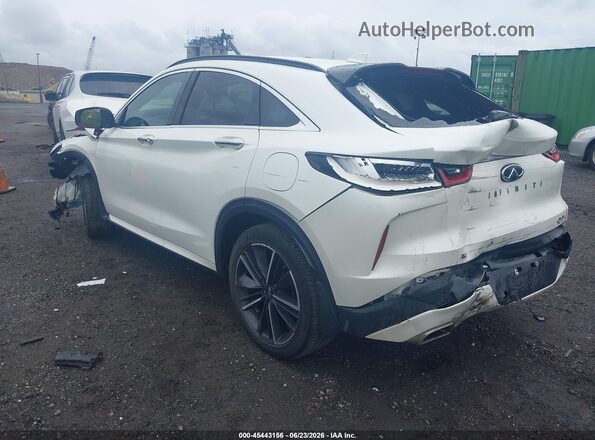 3PCAJ5J31NF101676 2022 INFINITI QX55 Белый Задняя левая четверть