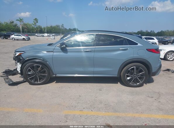 3PCAJ5J33NF105227 2022 INFINITI QX55 Light Blue სალონის 360-გრადუსიანი ხედი