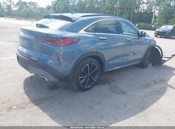 3PCAJ5J33NF105227 2022 INFINITI QX55 Light Blue უკანა მარჯვენა