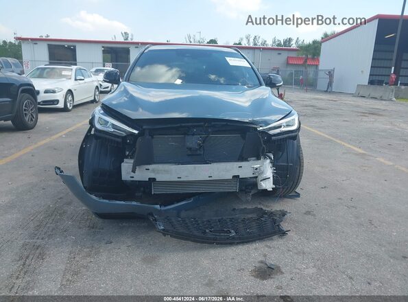 3PCAJ5J33NF105227 2022 INFINITI QX55 Light Blue ხელსაწყოთა პანელის ხედი