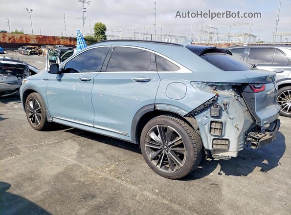 3PCAJ5J37NF102136 2022 INFINITI QX55 Blue Trasero izquierdo