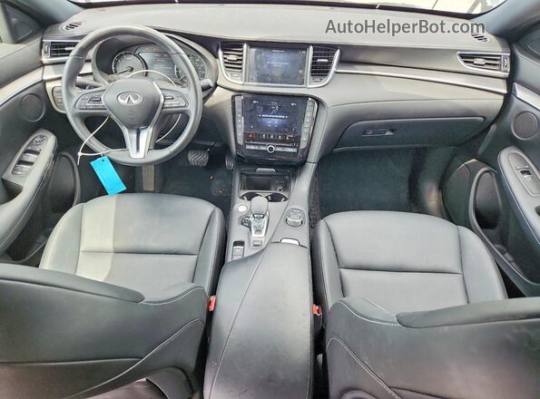 3PCAJ5J37NF115484 2022 INFINITI QX55 Gray Dashboard view