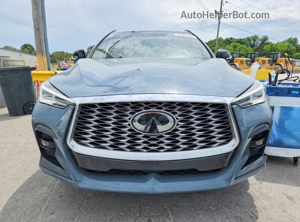 3PCAJ5J37NF115484 2022 INFINITI QX55 Gray Front view
