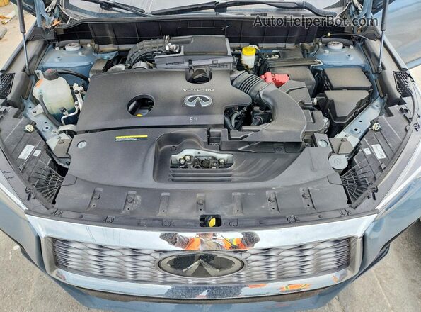 3PCAJ5J37NF115484 2022 INFINITI QX55 Gray Engine compartment view