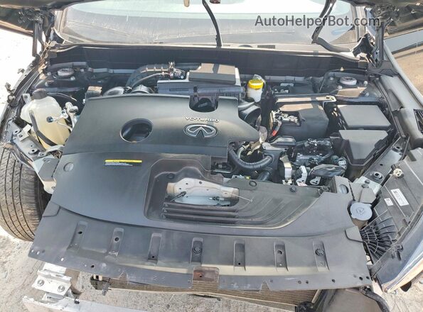 3PCAJ5JR0RF107561 2024 INFINITI QX55 Black Vista del compartimento del motor