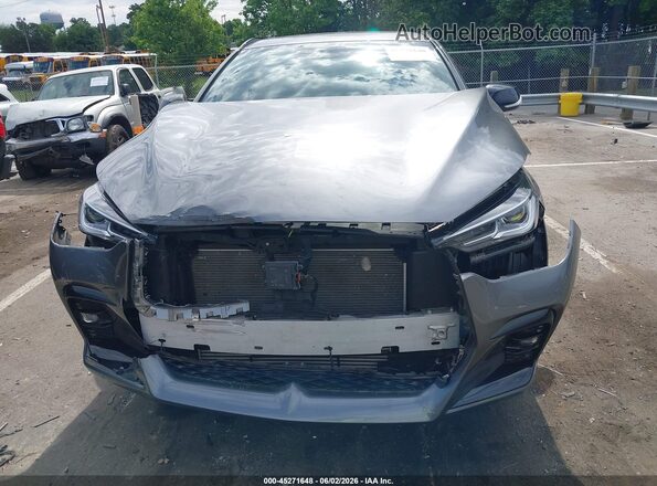 3PCAJ5JR1PF112118 2023 INFINITI QX55 Gray Front view