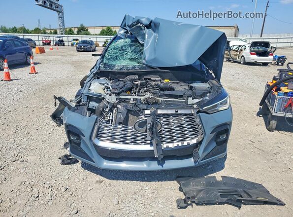 3PCAJ5JR5PF100604 2023 INFINITI QX55 Blue Widok z przodu