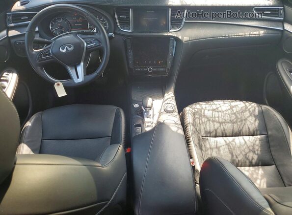 3PCAJ5JR5PF100604 2023 INFINITI QX55 Blue Widok deski rozdzielczej