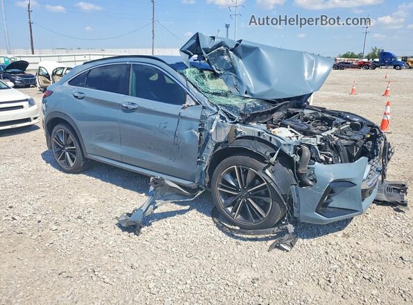 3PCAJ5JR5PF100604 2023 INFINITI QX55 Blue Przód prawy