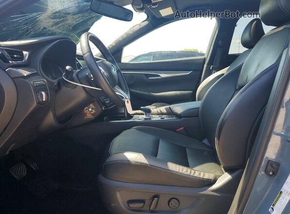 3PCAJ5JR5PF100604 2023 INFINITI QX55 Blue Widok wnętrza z przodu