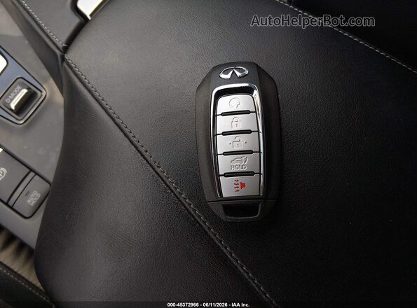 3PCAJ5JR5PF102787 2023 INFINITI QX55 Gray Dashboard view