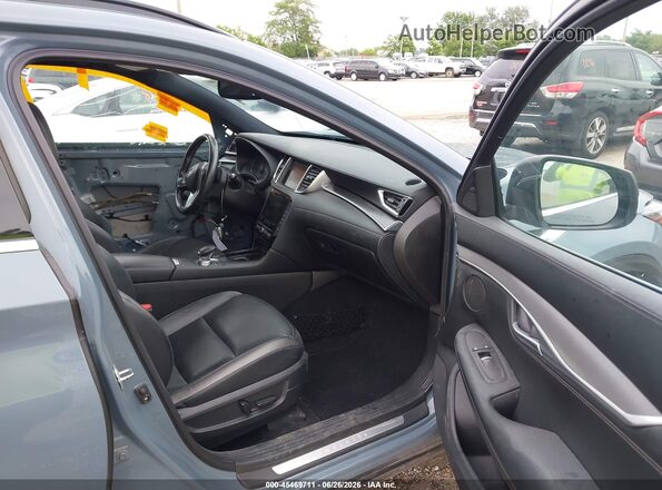 3PCAJ5JR5PF107181 2023 INFINITI QX55 Серый Вид салона спереди