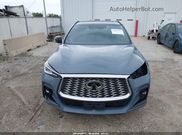 3PCAJ5JR5PF107181 2023 INFINITI QX55 Серый Вид задней части салона