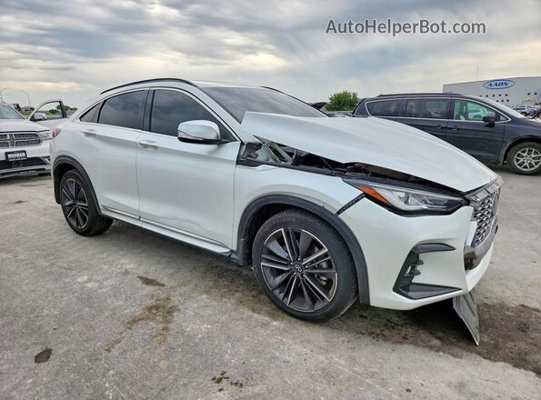 3PCAJ5JR5PF113367 2023 INFINITI QX55 White წინა მარჯვენა