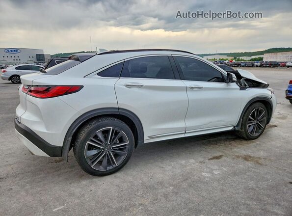 3PCAJ5JR5PF113367 2023 INFINITI QX55 White უკანა მარჯვენა