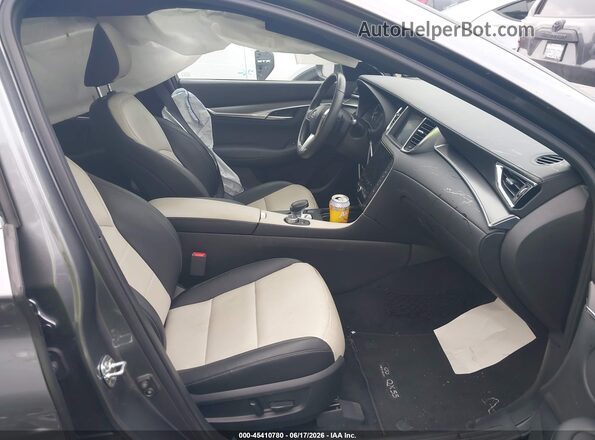 3PCAJ5JR6PF122353 2023 INFINITI QX55 Серый Вид салона спереди