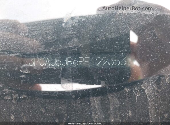 3PCAJ5JR6PF122353 2023 INFINITI QX55 Серый Вид подкапотного пространства