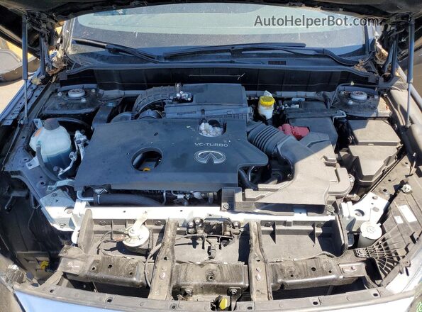 3PCAJ5JR7RF110330 2024 INFINITI QX55 Black ძრავის განყოფილების ხედი
