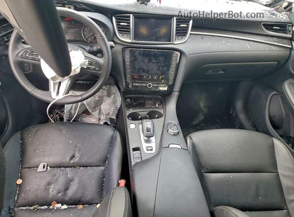 3PCAJ5JR9SF110335 2025 INFINITI QX55 Charcoal Widok deski rozdzielczej