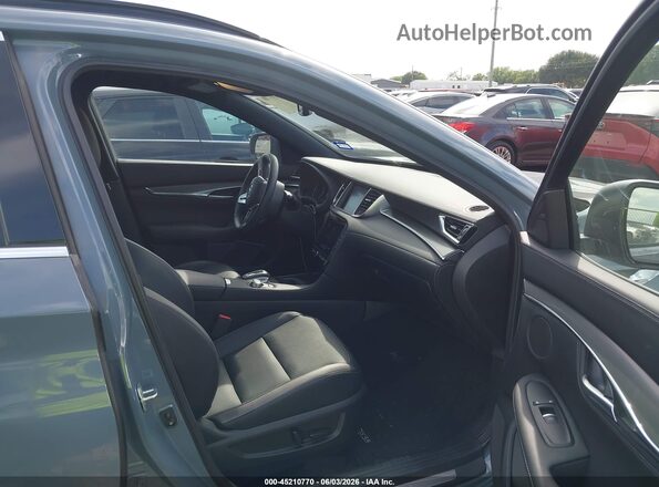3PCAJ5JRXRF113318 2024 INFINITI QX55 Blue Front interior view