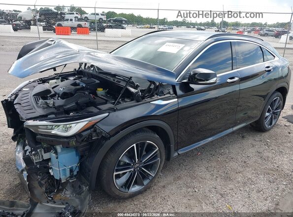 3PCAJ5JRXSF101367 2025 INFINITI QX55 Black Vista tres cuartos delantera izquierda