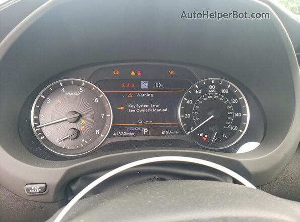 3PCAJ5KR2PF114345 2023 INFINITI QX55 Black Սարքավորումների վահանակի տեսք