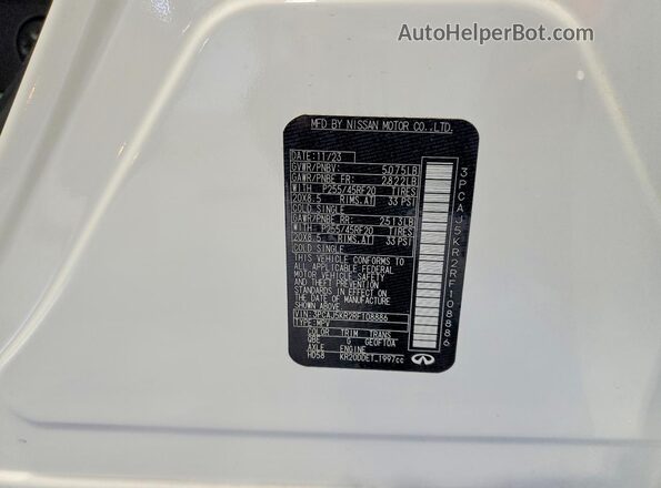 3PCAJ5KR2RF108886 2024 INFINITI QX55 White 