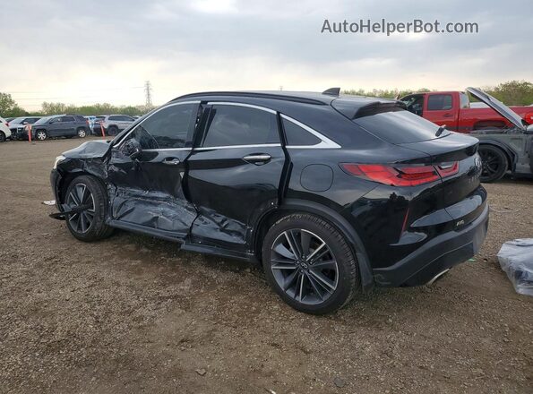 3PCAJ5KRXPF106753 2023 INFINITI QX55 Black უკანა მარცხენა