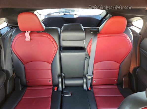 3PCAJ5L30NF102816 2022 INFINITI QX55 White უკანა სავარძლების ხედი