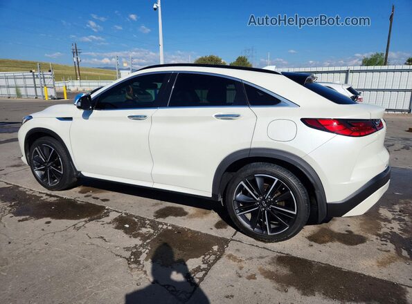 3PCAJ5L30NF102816 2022 INFINITI QX55 White უკანა მარცხენა