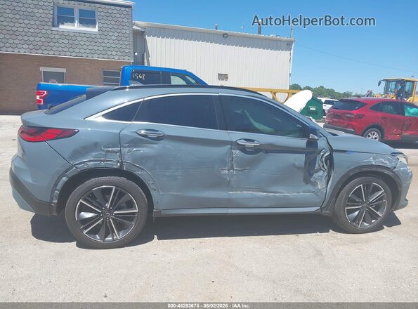 3PCAJ5LR2PF101822 2023 INFINITI QX55 Серебряный Вид задней части салона