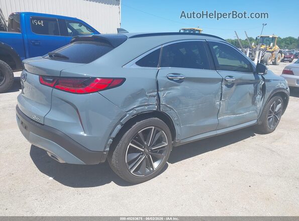 3PCAJ5LR2PF101822 2023 INFINITI QX55 Серебряный Задняя правая четверть