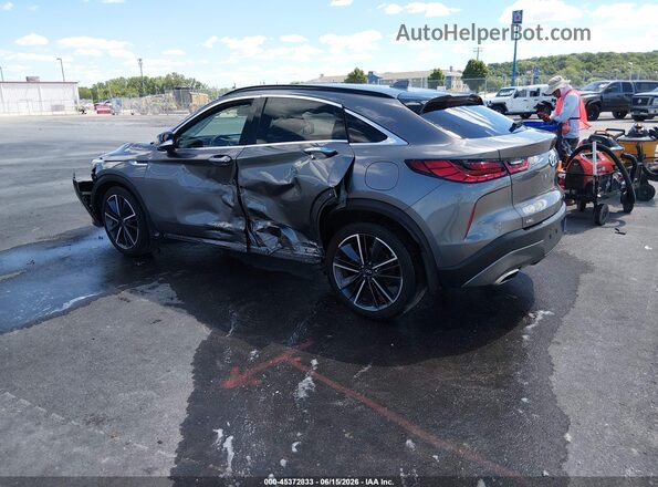 3PCAJ5LR2PF124744 2023 INFINITI QX55 Gray Rear left