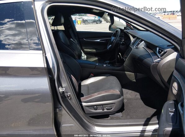 3PCAJ5LR2PF124744 2023 INFINITI QX55 Gray Front interior view