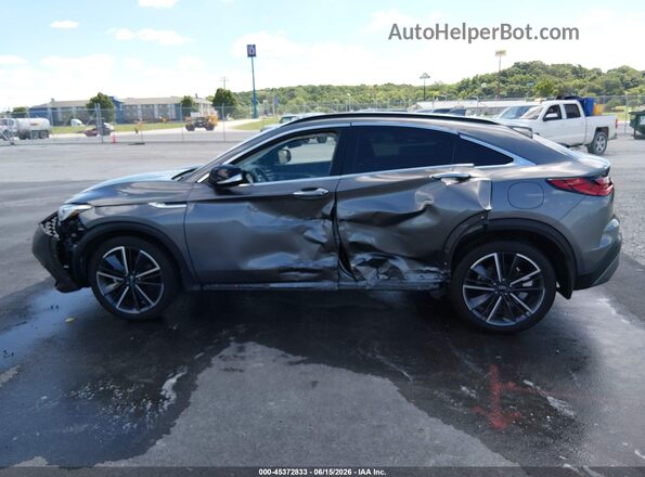 3PCAJ5LR2PF124744 2023 INFINITI QX55 Gray 360 interior view