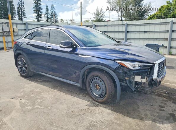 3PCAJ5LR4RF110847 2024 INFINITI QX55 Blue Առջևի աջ