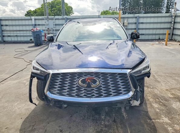 3PCAJ5LR4RF110847 2024 INFINITI QX55 Blue Դիմացի տեսք