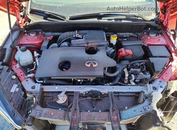3PCAJ5LR9SF100711 2025 INFINITI QX55 Красный Вид подкапотного пространства