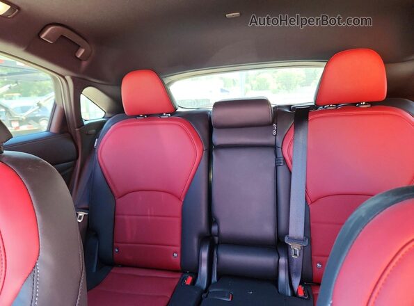 3PCAJ5LR9SF100711 2025 INFINITI QX55 Красный Вид задних сидений