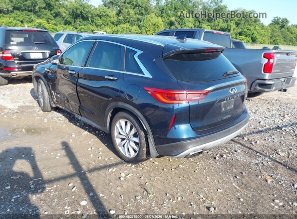 3PCAJ5M10KF118393 2019 INFINITI QX50 Blue უკანა მარცხენა
