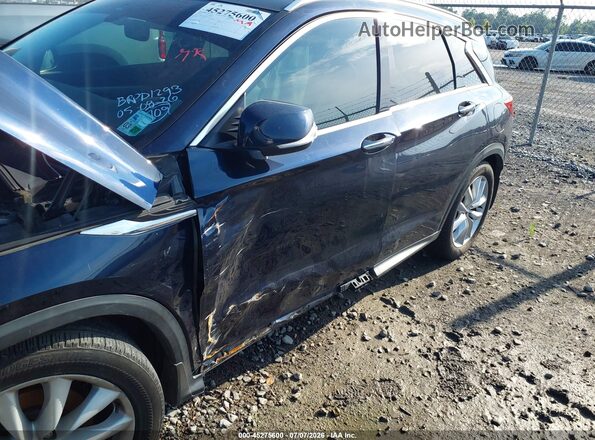 3PCAJ5M10KF118393 2019 INFINITI QX50 Blue წინა ხედი