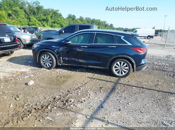3PCAJ5M10KF118393 2019 INFINITI QX50 Blue სალონის 360-გრადუსიანი ხედი